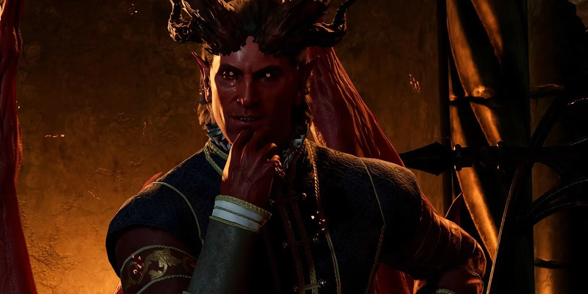 Raphael, ác quỷ hùng mạnh, xuất hiện uy nghi trong Baldur's Gate 3, đưa ra một giao kèo cám dỗ