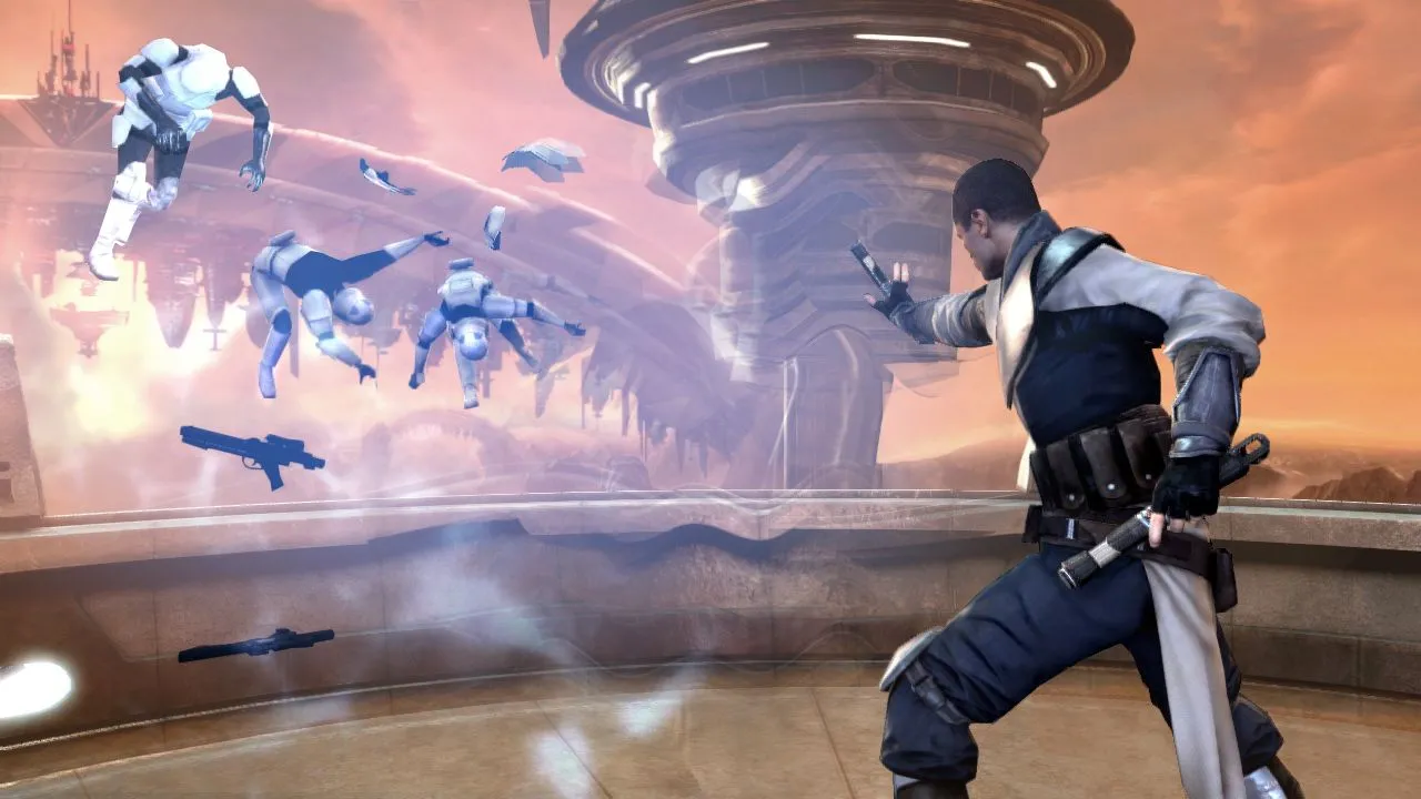 Starkiller trong một phân cảnh trailer Star Wars: The Force Unleashed II