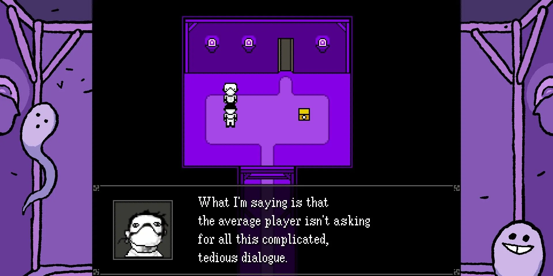 Zacharie, thương nhân bí ẩn, xuất hiện giữa khu mỏ tăm tối của Zone 1 trong game OFF.