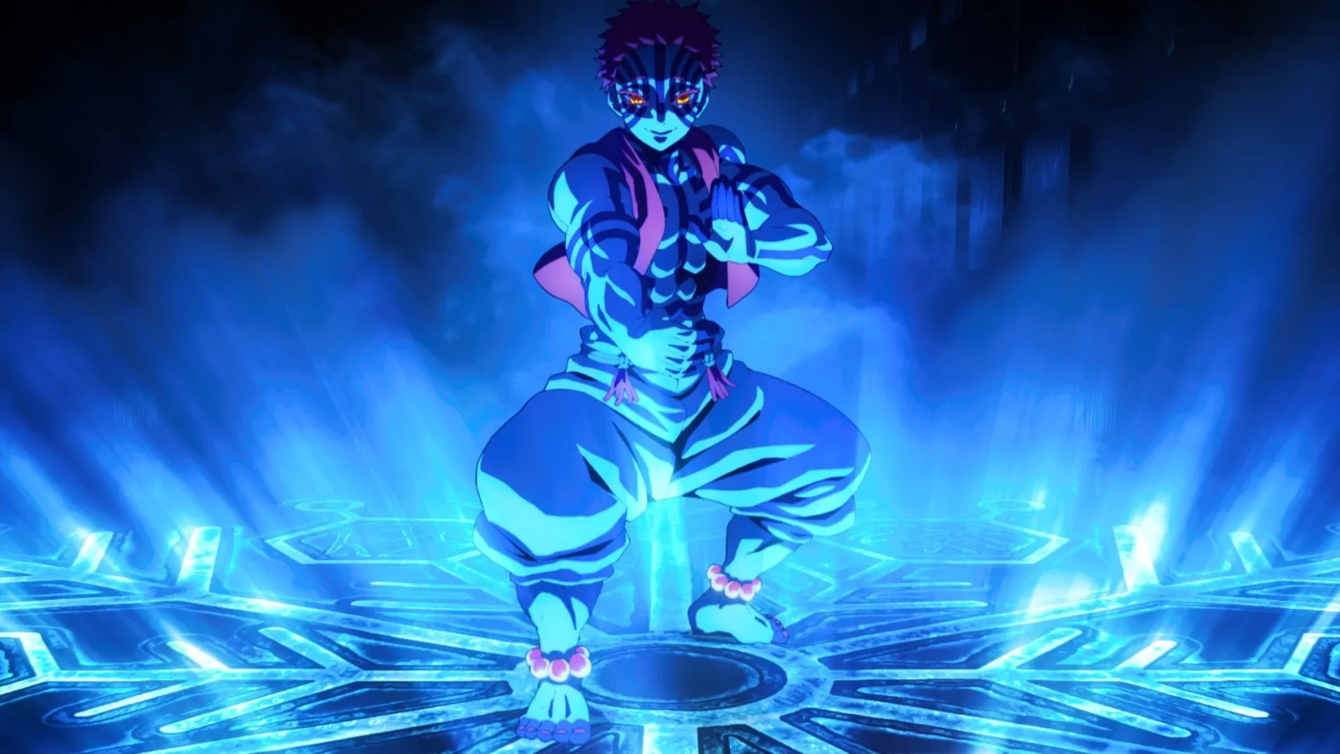 Akaza trong khoảnh khắc đối đầu, biểu tượng của xung đột giữa lý tưởng võ sĩ và u tối