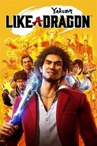 Ảnh bìa Yakuza: Like a Dragon, cảnh đường phố Yokohama và phong cách chiến đấu turn-based pha trộn hành động