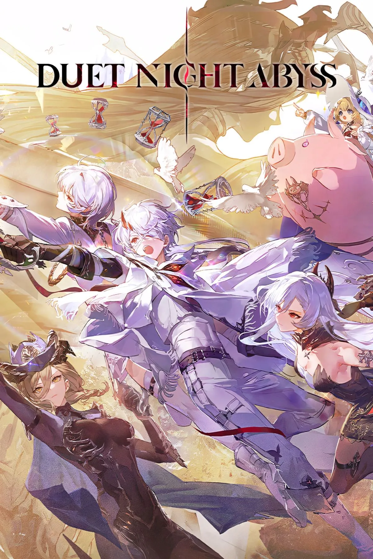 Ảnh cover art Duet Night Abyss từ bộ ảnh press, thể hiện phong cách mỹ thuật và bầu không khí thế giới trong game
