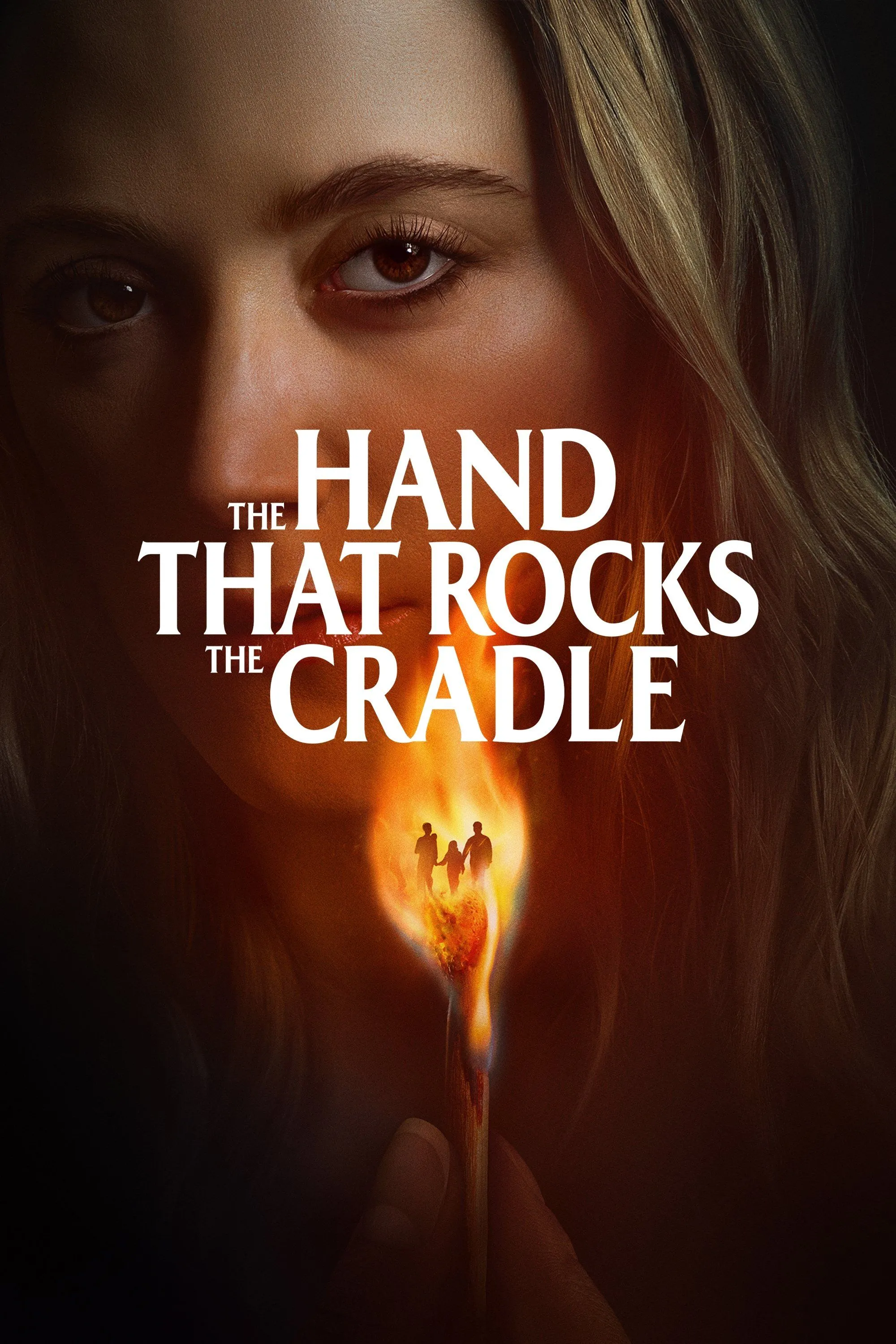 Áp phích phim The Hand That Rocks the Cradle (2025) với hình ảnh nhân vật chính - bà nuôi Polly Murphy