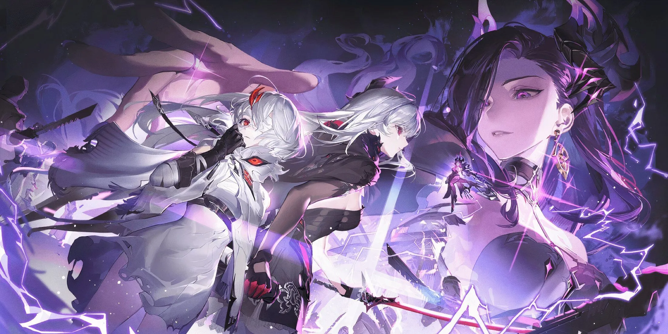 Artwork Duet Night Abyss mô tả nhân vật và bối cảnh thế giới game