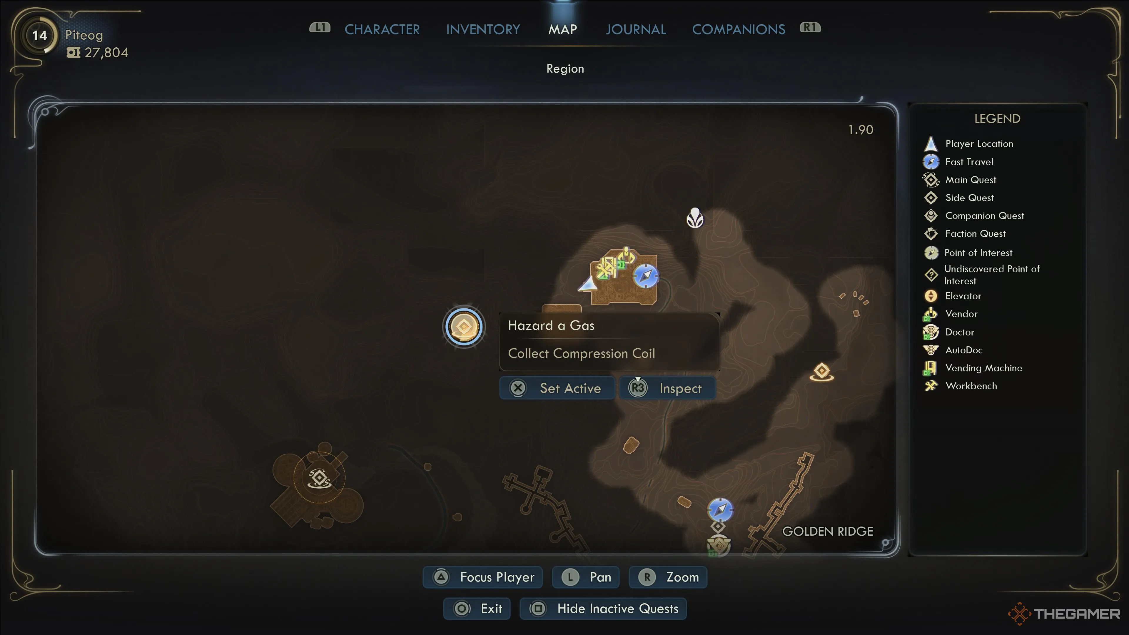 Bản đồ vị trí AutoDoc Compression Coil #4 trong The Outer Worlds 2