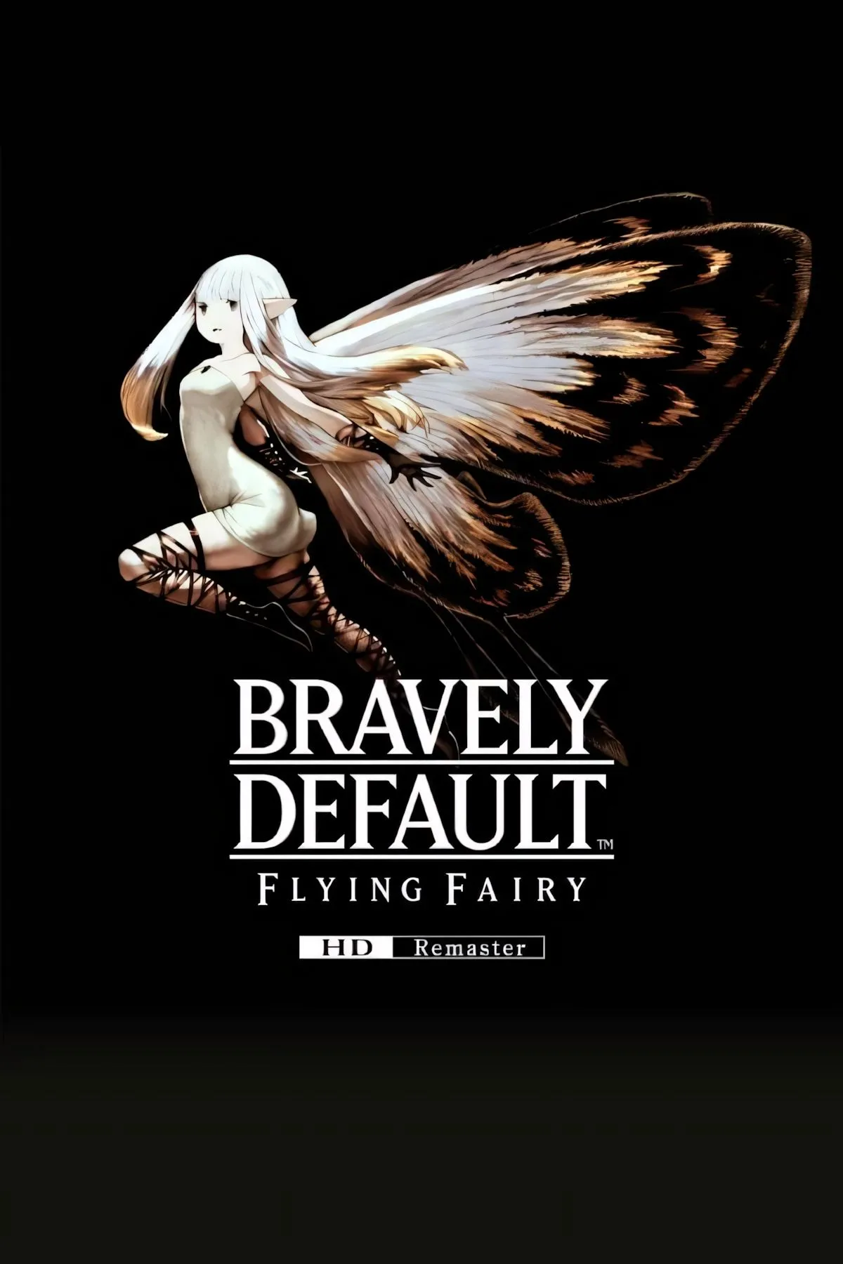 Bìa Bravely Default Flying Fairy HD Remaster với phong cách JRPG tinh tế