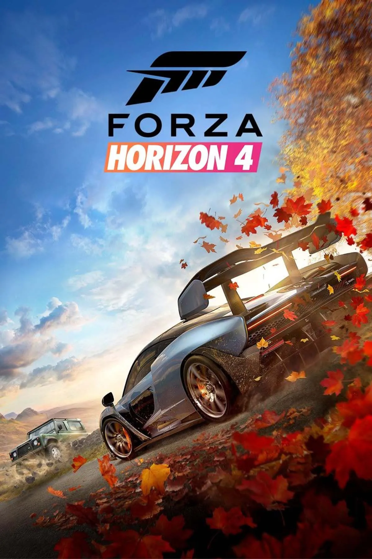 Bìa Forza Horizon 4: xe đua trên đường nông thôn Anh quốc với mùa thay đổi rõ rệt