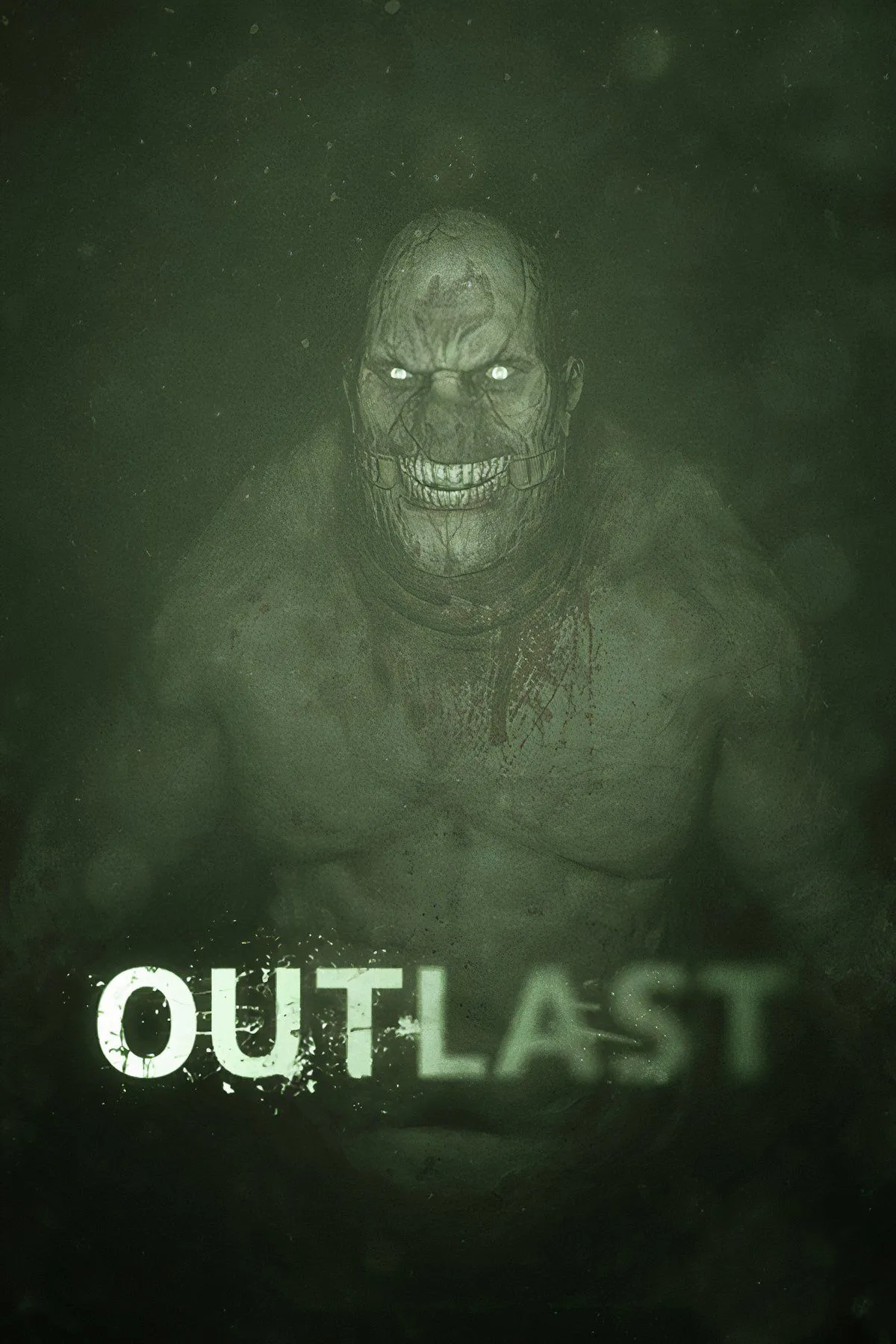 Bìa Outlast: hành lang viện tâm thần với cảm giác ngột ngạt