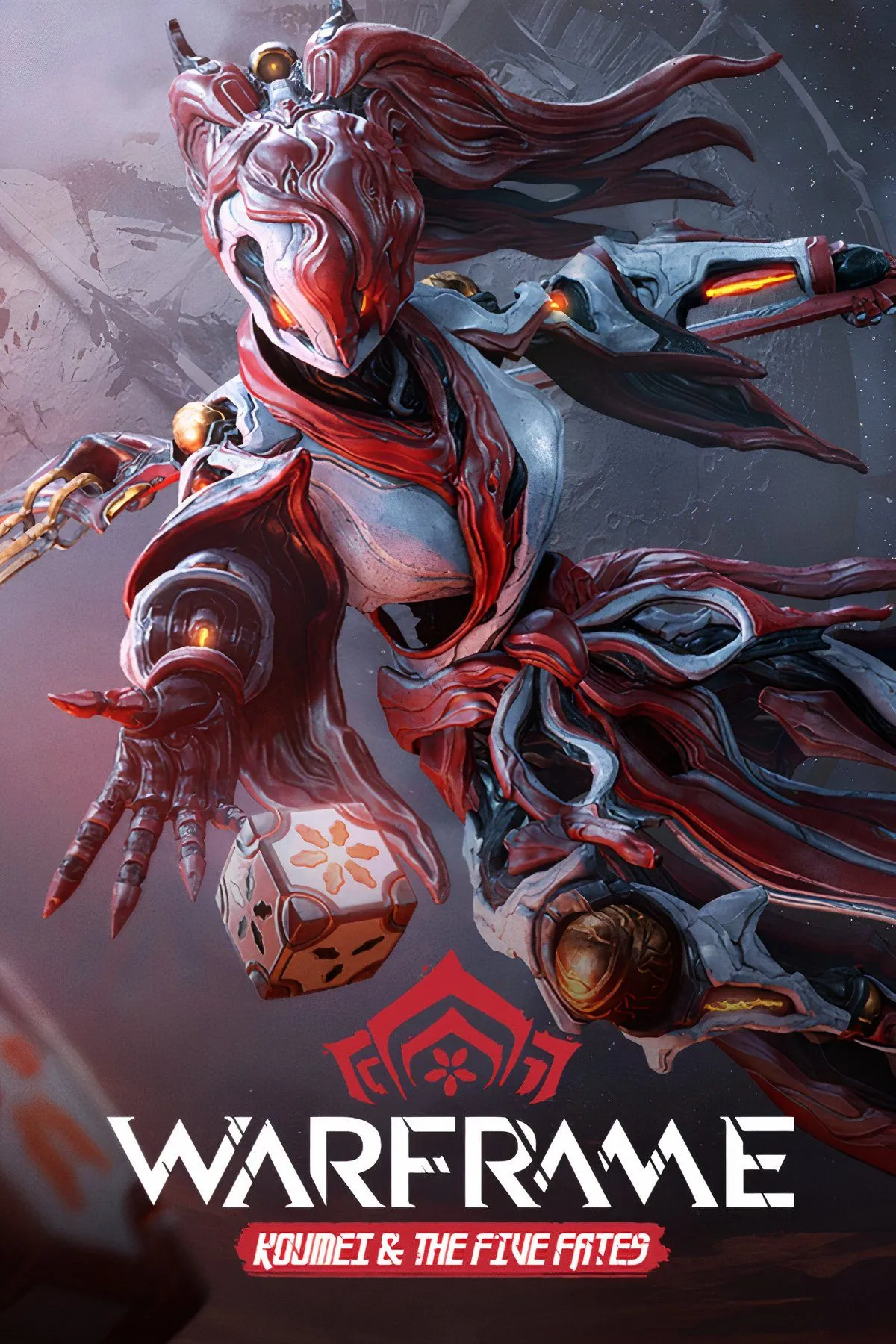 Collage cover art Warframe và thông tin phát hành