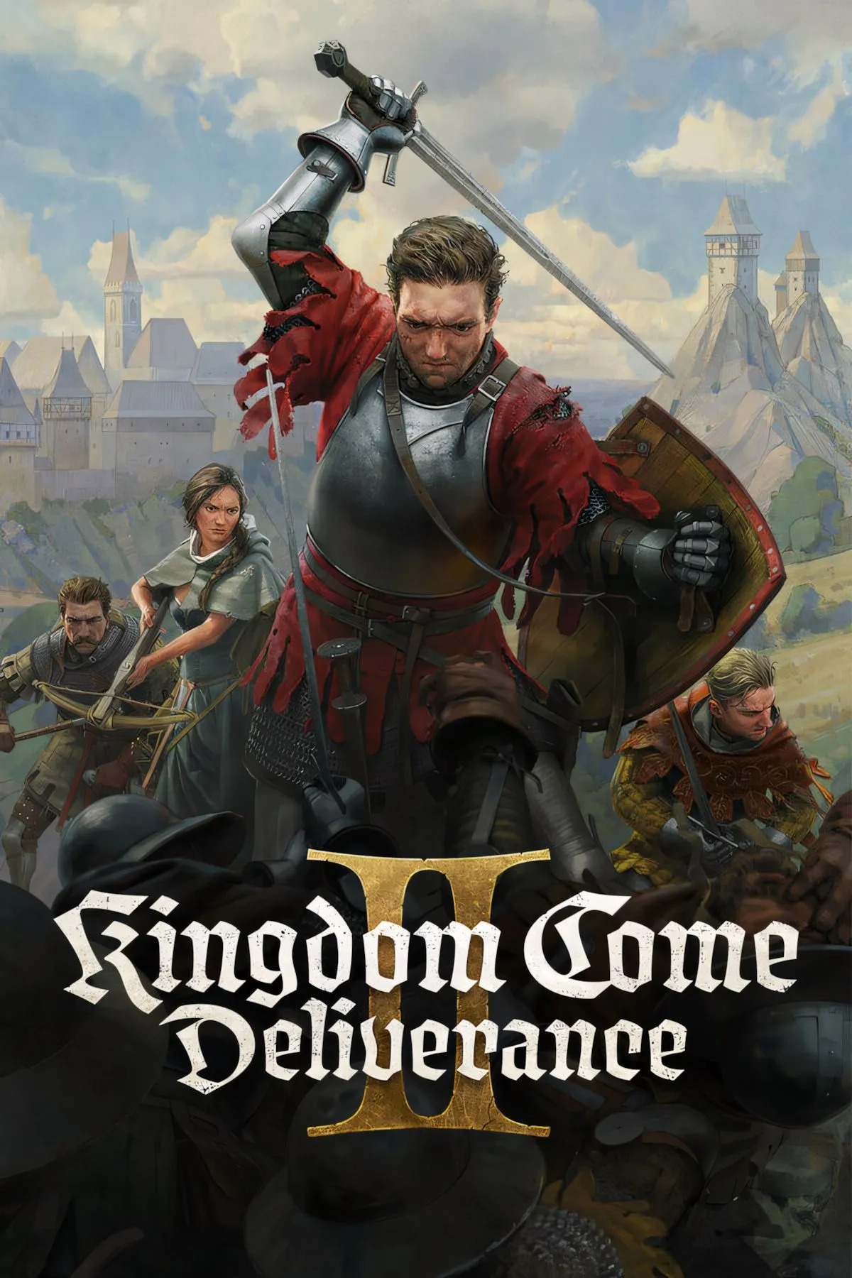 Cover art chính thức của Kingdom Come: Deliverance II, biểu tượng của hành trình và những chương kết