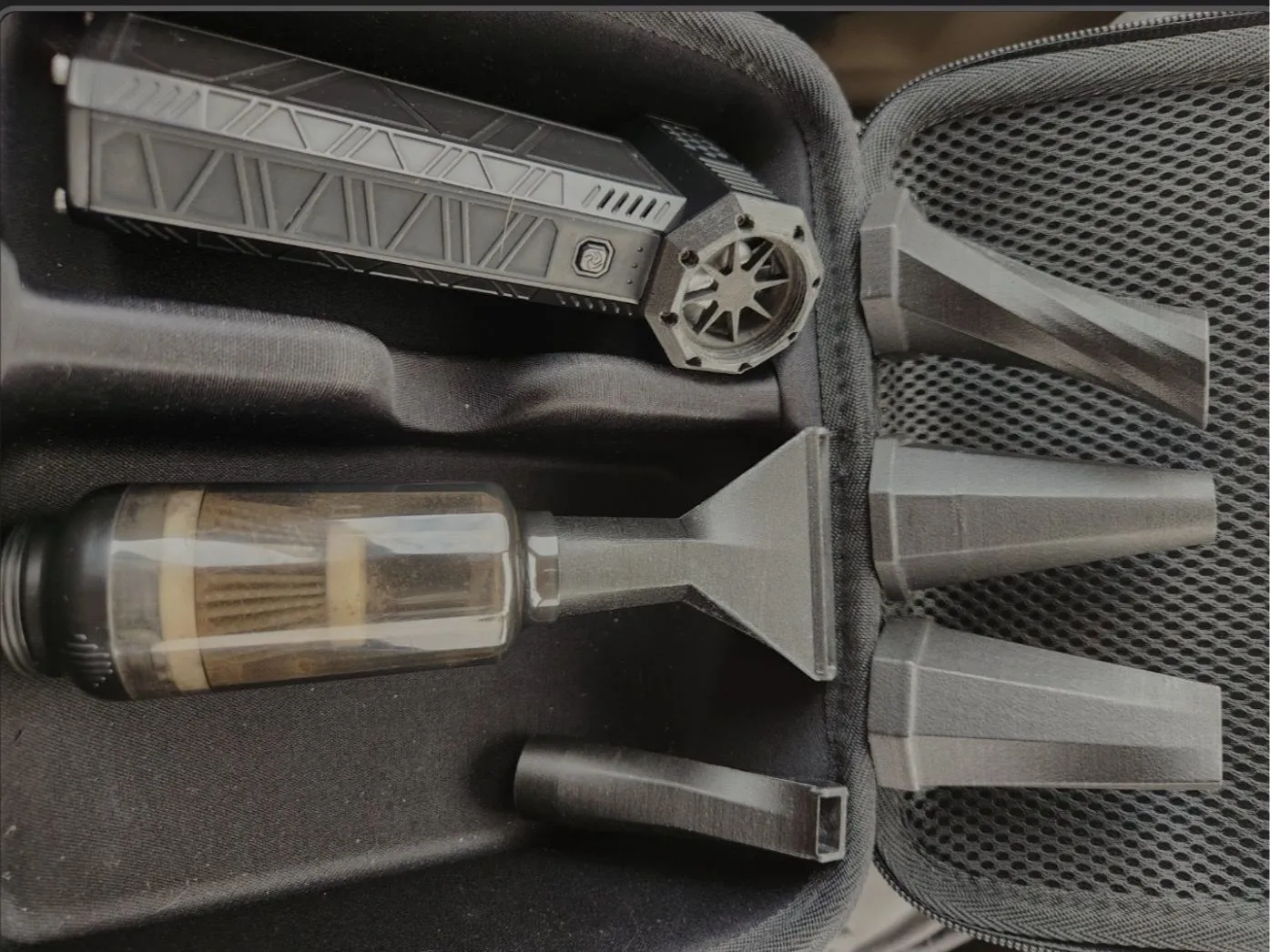 Đầu hút mini in 3D cho máy hút X3, vệ sinh chi tiết bàn phím cơ và khe tản nhiệt