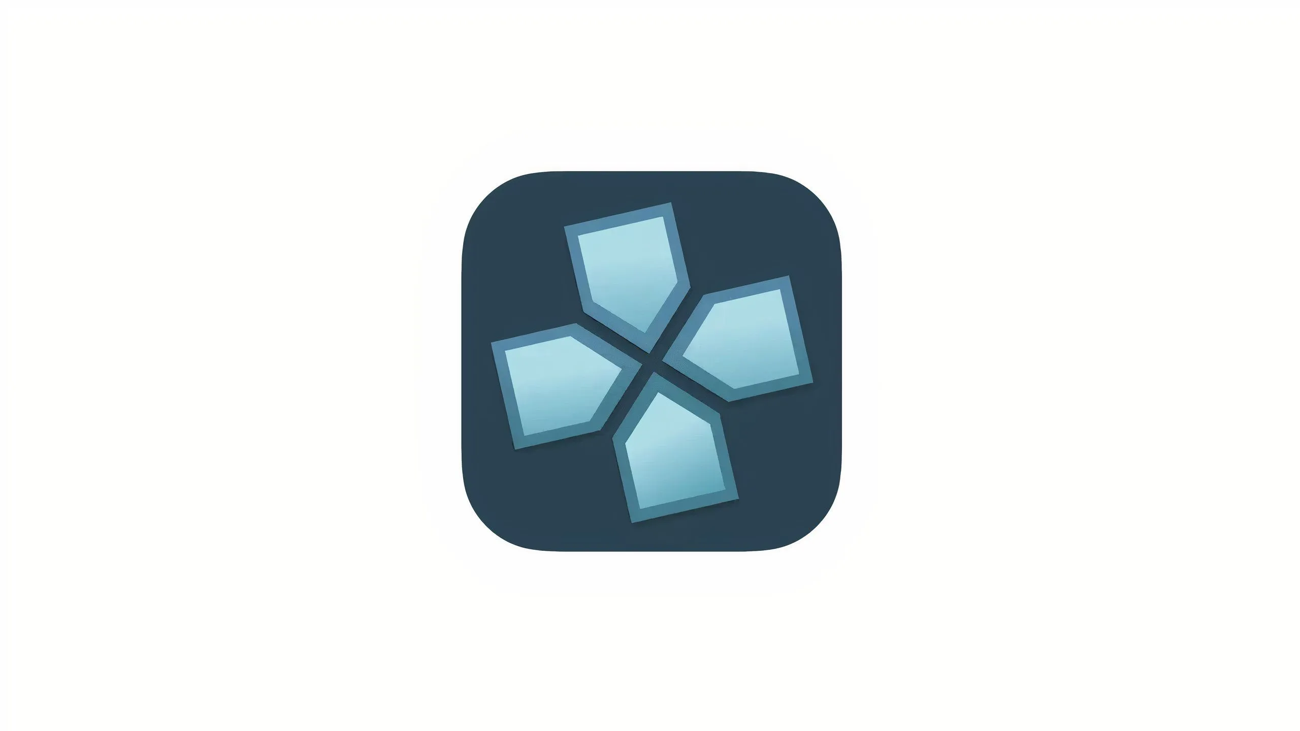 Giao diện logo PPSSPP trên màn hình, đại diện cho phần mềm giả lập PSP trên nhiều nền tảng.