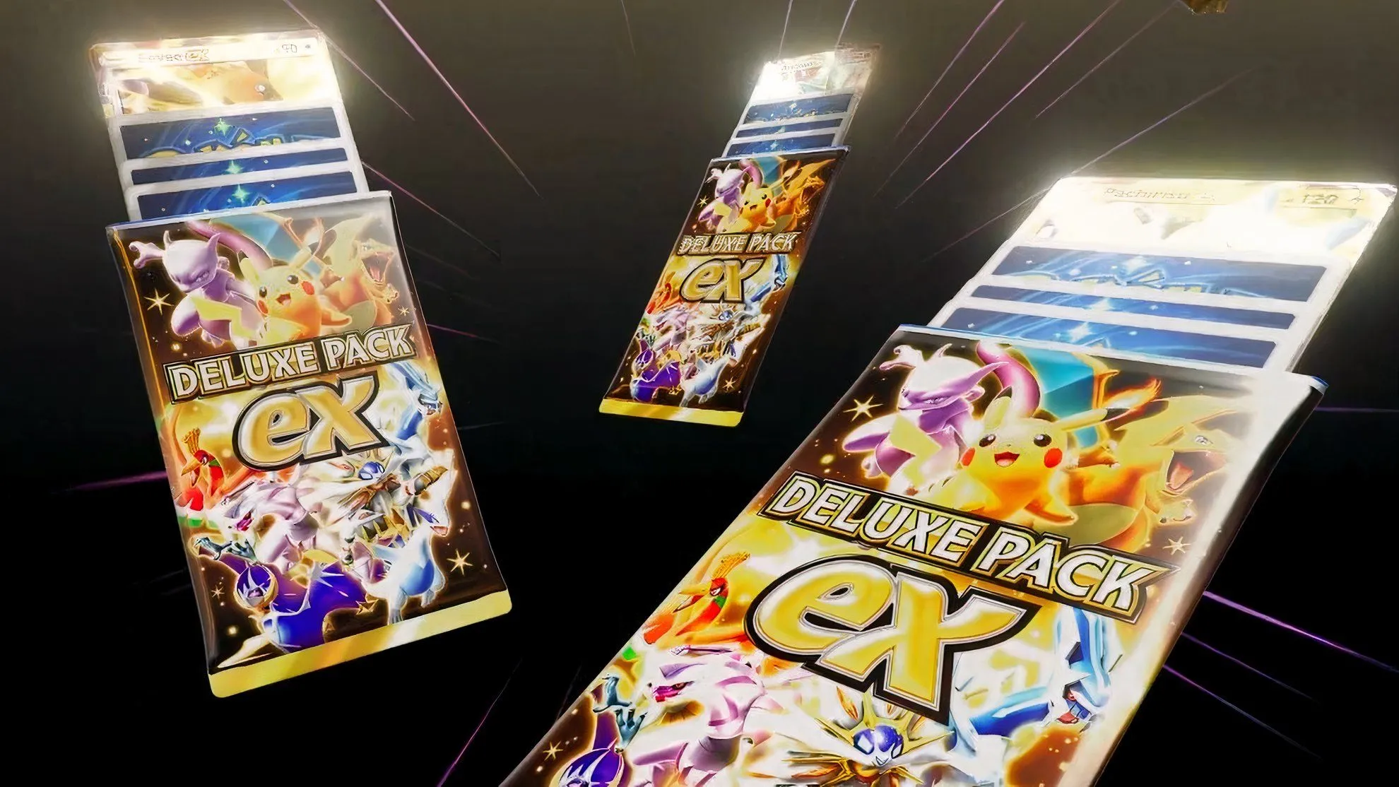 Gói deluxe pack EX và trailer lộ diện trước đó của Pokemon TCG Pocket