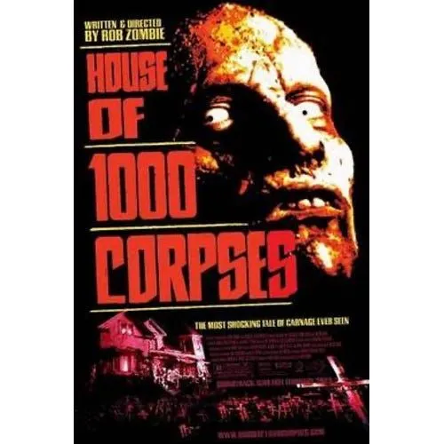 Hình minh họa phong cách nhà quái vật sưu tập xác trong House of 1000 Corpses