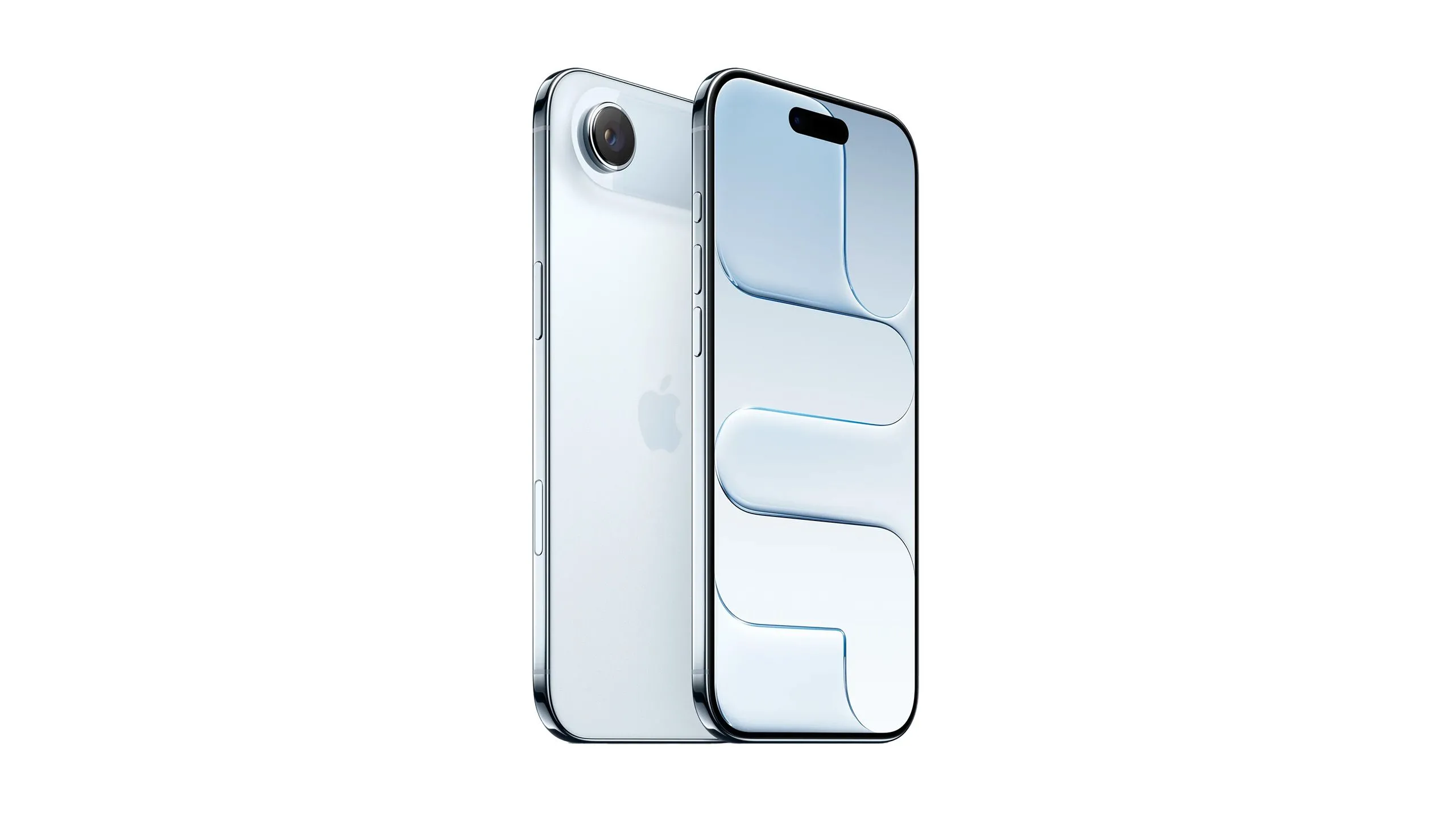 iPhone Air góc nghiêng, nhấn mạnh thiết kế mỏng và bump camera