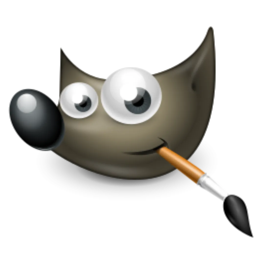 Logo GIMP — công cụ mã nguồn mở phù hợp cho creator game tìm kiếm giải pháp portable