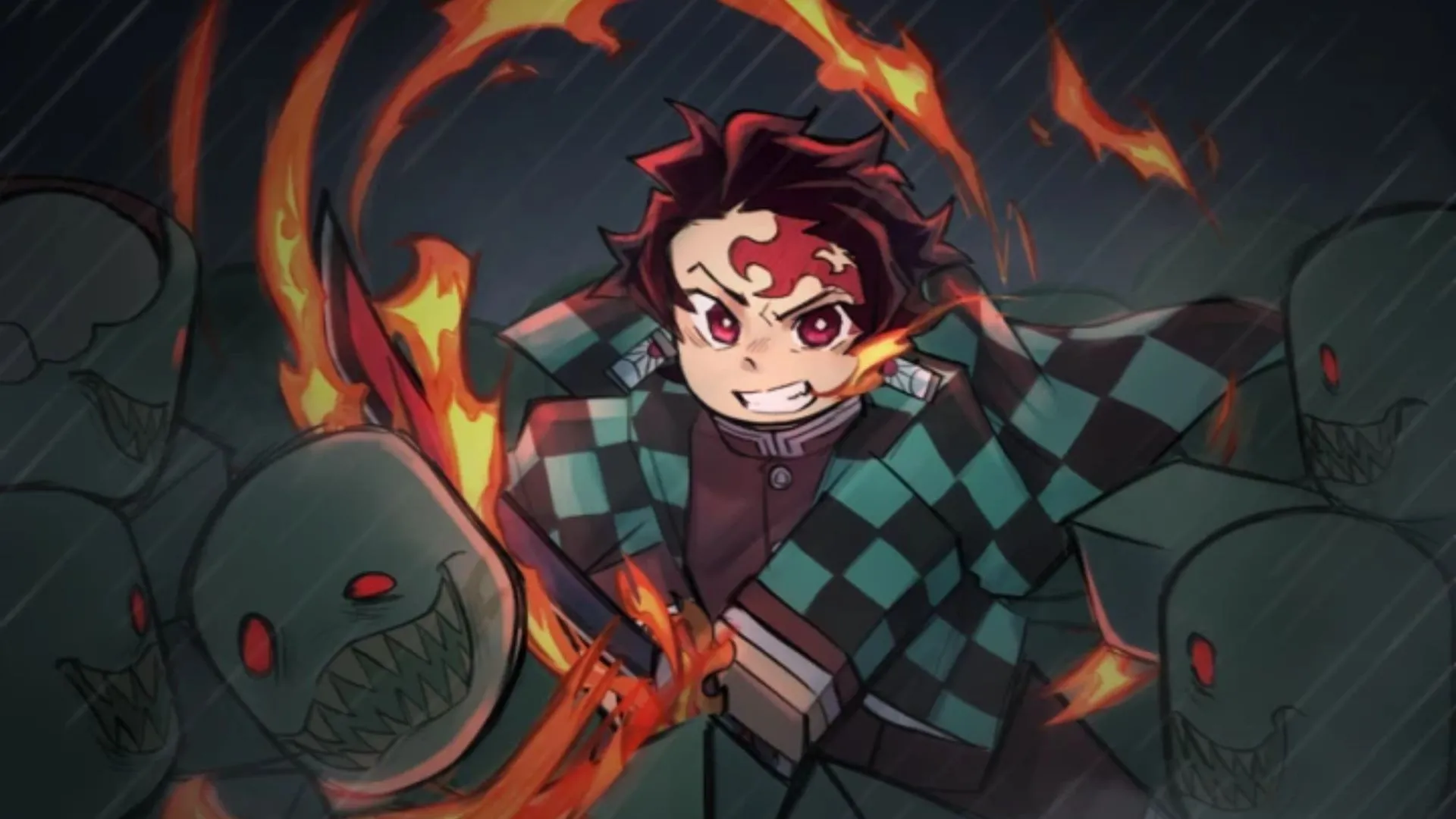 Nhân vật Blade X Zombies chiến đấu, minh họa mã nhận Cash và trang bị trong game