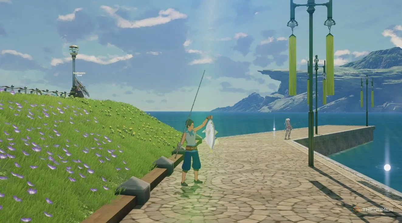 Những điểm câu ở Yacht Harbor, nơi thường xuất hiện Astercad và nhiều loài cá khác trong Blue Protocol: Star Resonance