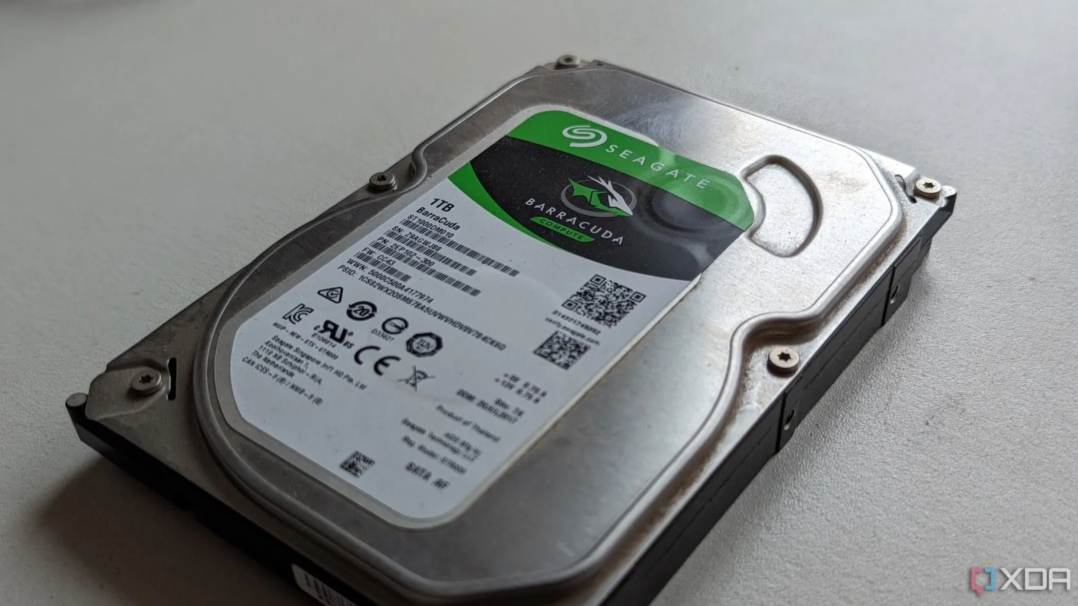 Ổ cứng Seagate HDD 1TB, phù hợp cho sao lưu nhưng không còn là lựa chọn tối ưu cho game