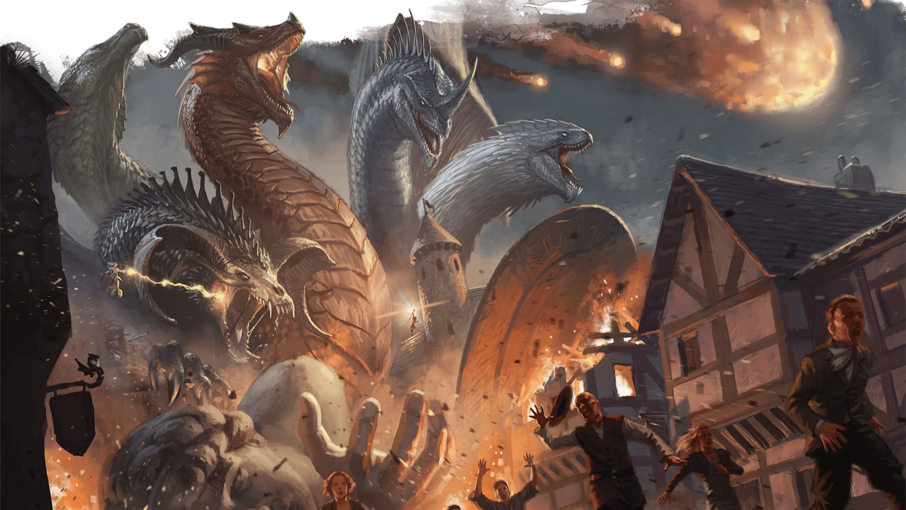 Tiamat tấn công Greyhawk, Dungeons &amp; Dragons.