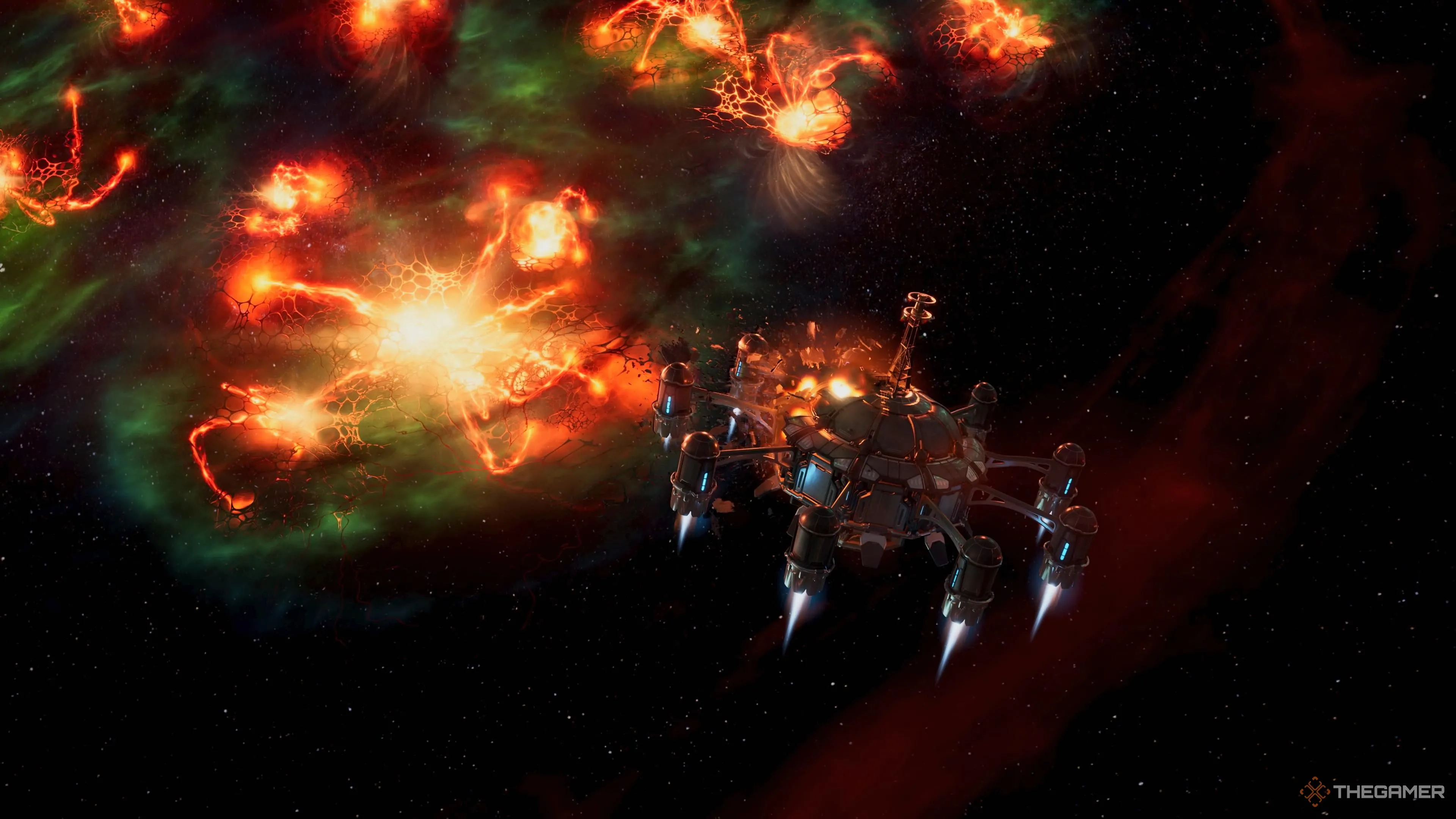 Trạm Greater Tranquility bị rift nuốt chửng trong khoảnh khắc thoát thân