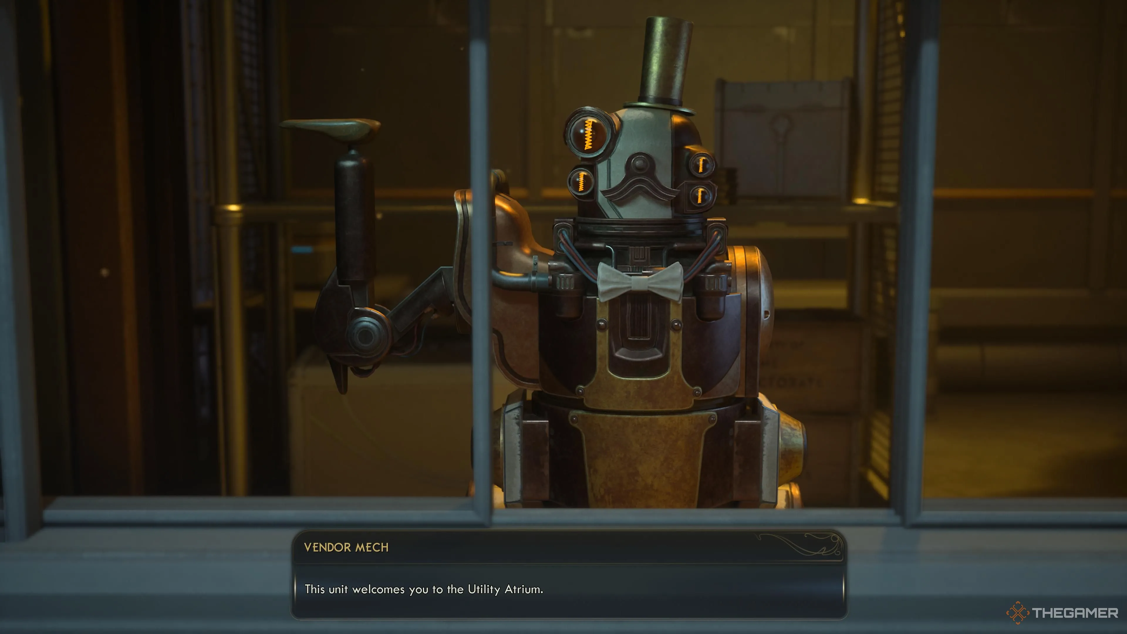 Vendor Mech hữu ích trên trạm Greater Tranquility